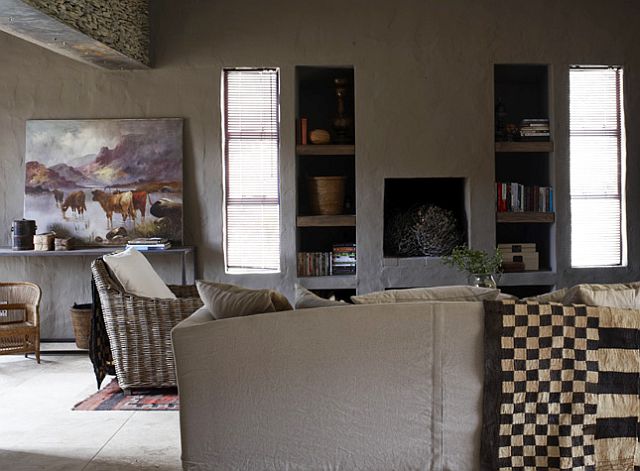 Location: Touwsberg Nature Reserve, Western Cape, South Africa. Interior Design: Lynn McAdam. Stylist: Sven Alberding. Photographer: Mark Williams 11/10/10.