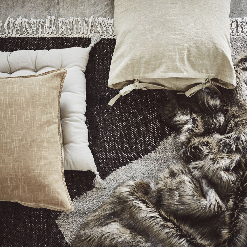 coussins et tapis