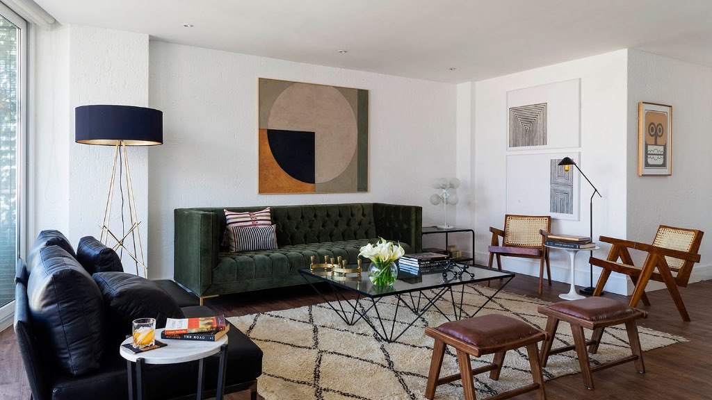 Un appartement à Mexico city décoré par un designer