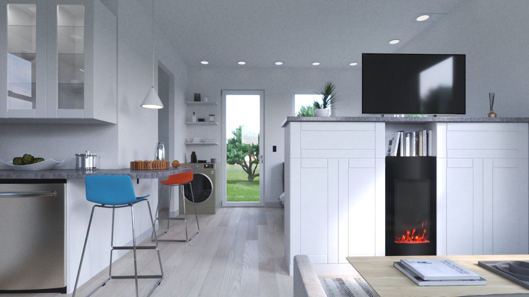 salon petite maison Boxabl Elon Musk