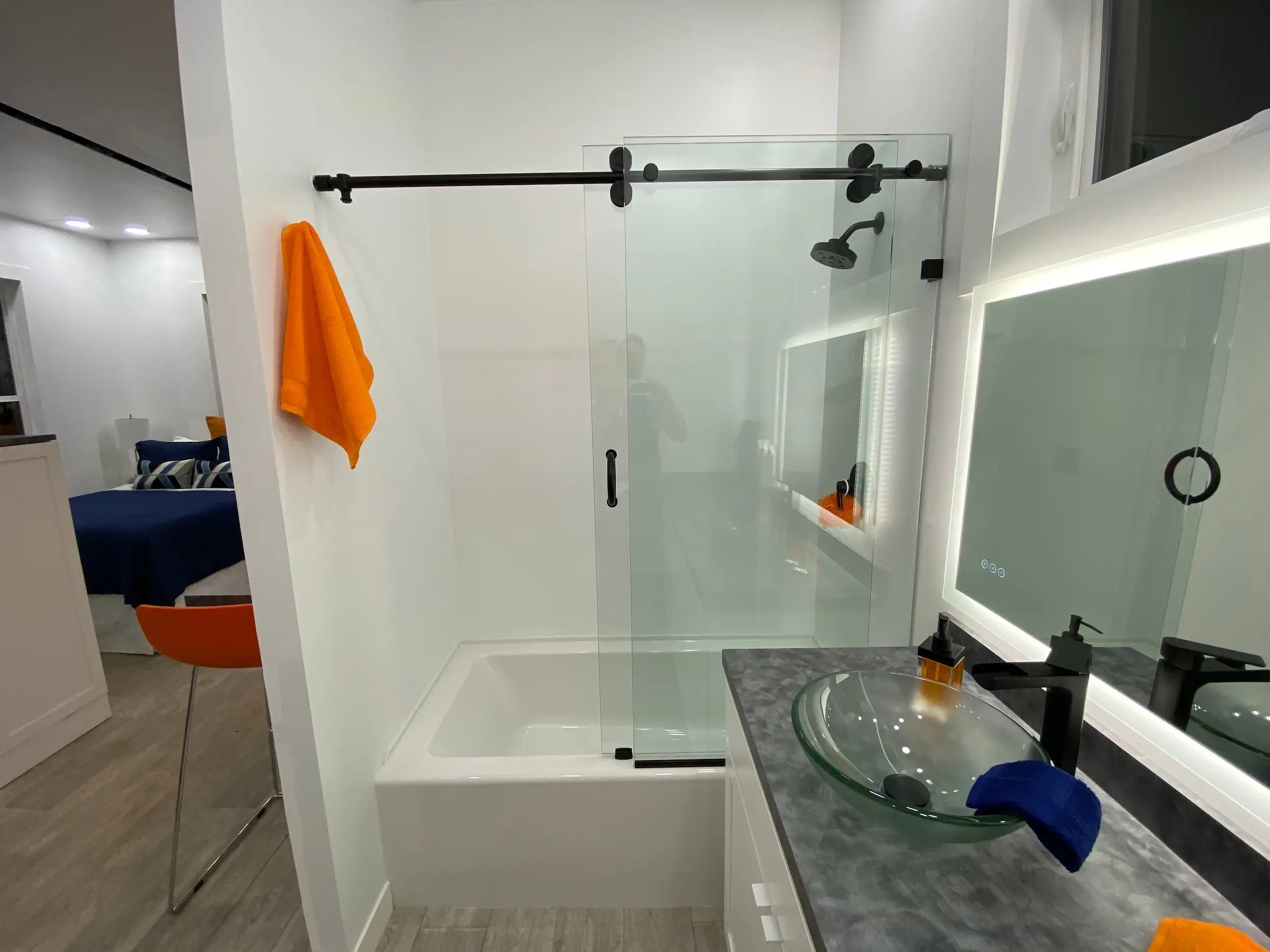 salle de bain tiny house 35m2