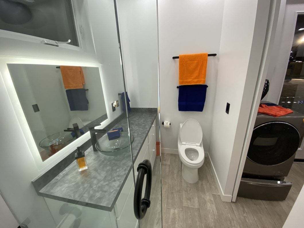 salle de bain tiny house 35m2