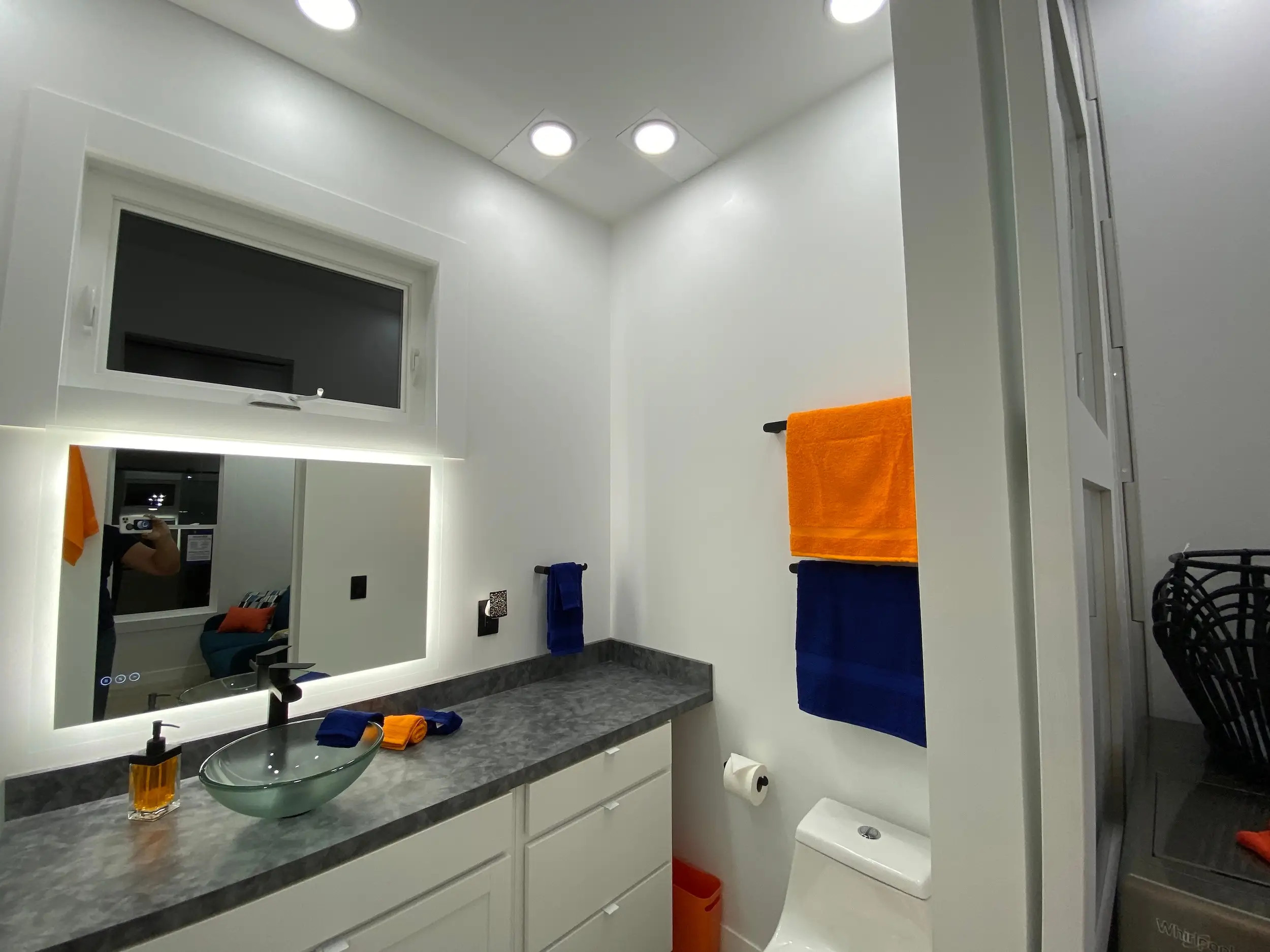 salle de bain tiny house 35m2