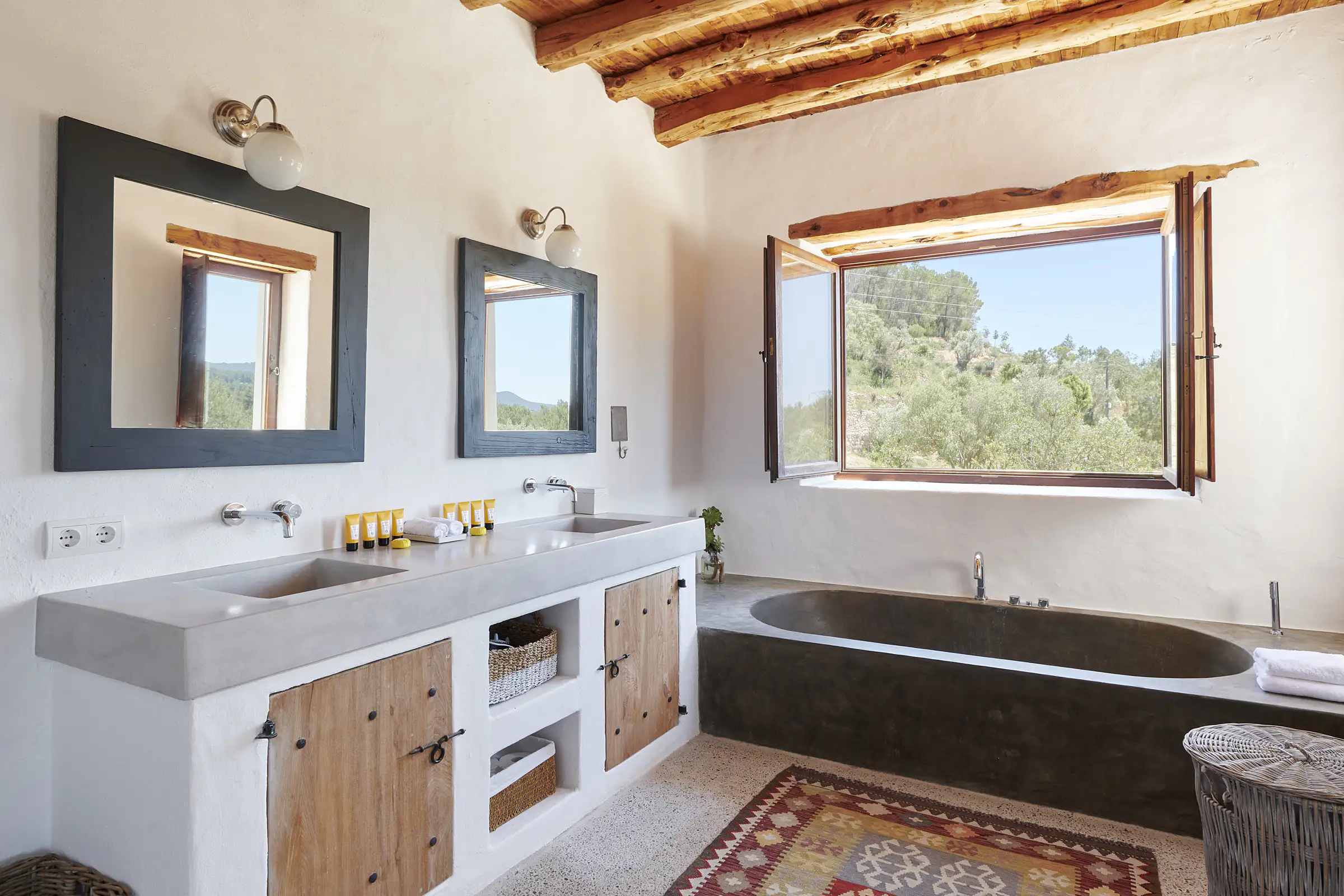 salle de bain rustique salle de bain rustique