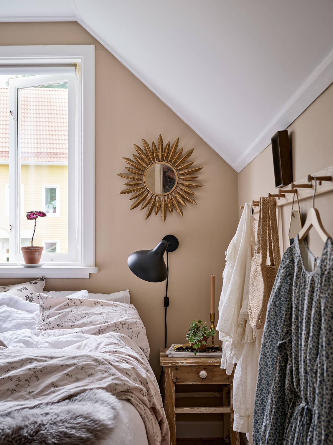 chambre terracotta