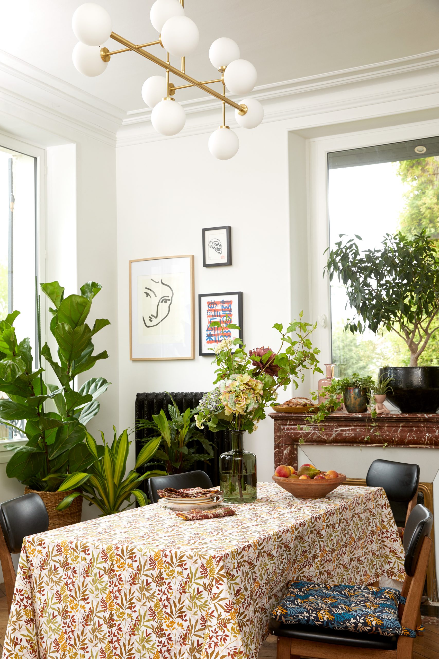salle à manger avec plantes salle à manger avec plantes