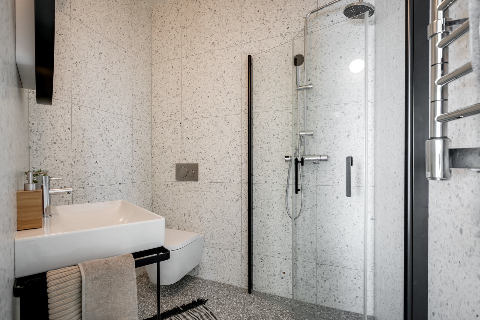 salle de bain terrazzo salle de bain terrazzo