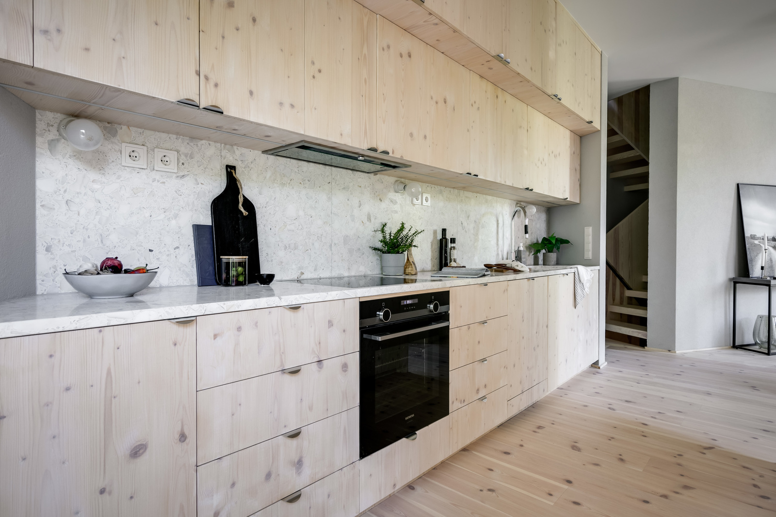 cuisine bois et terrazzo cuisine bois et terrazzo