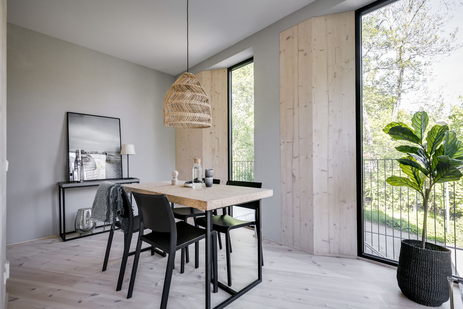 salle à manger maison contemporaine à l salle à manger maison contemporaine à l'intérieur bois