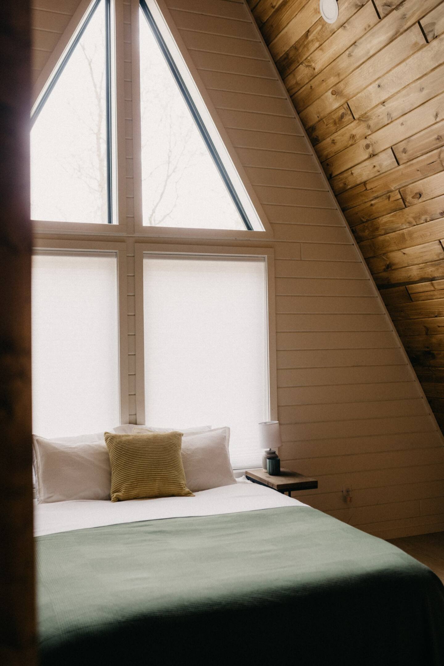 chambre maison A Frame