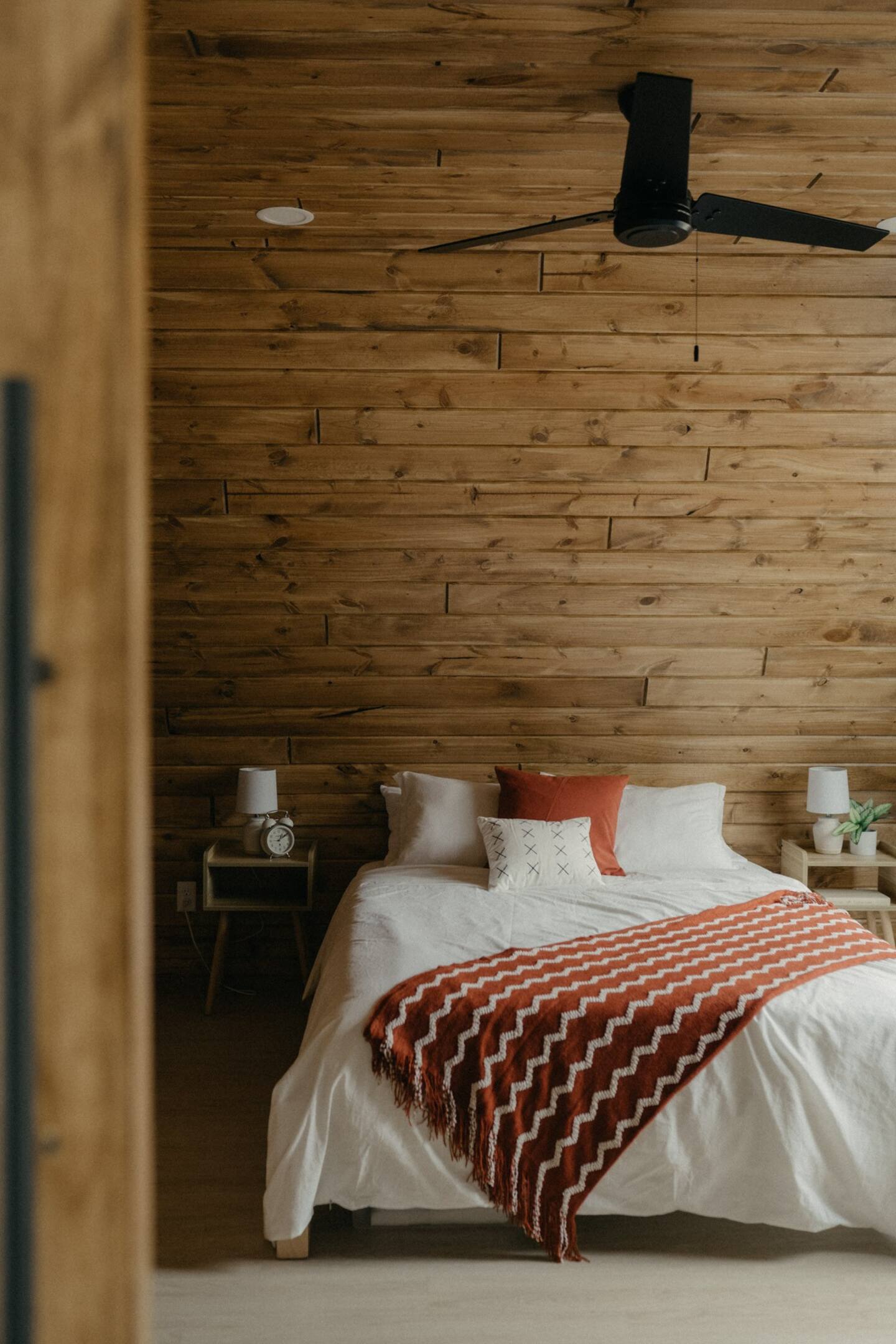 chambre maison en bois