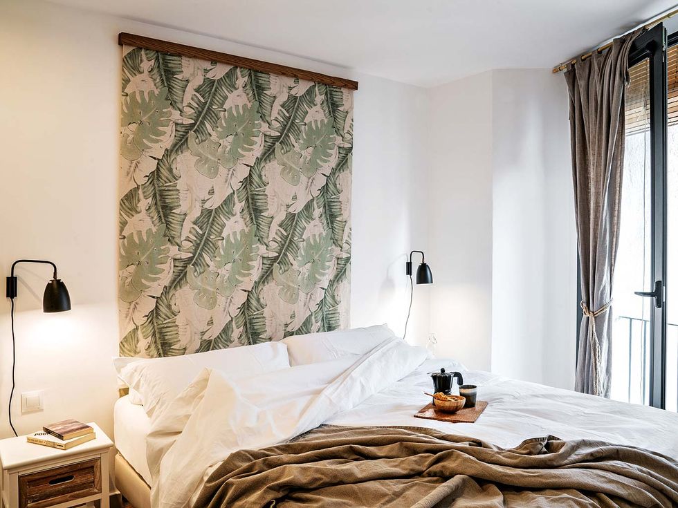 chambre tête de lit papier-peint vert chambre tête de lit papier-peint vert