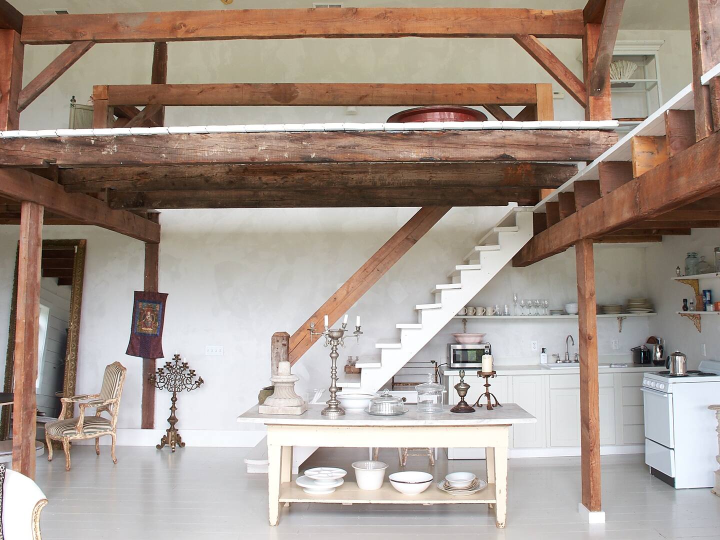 cuisine grange rénovée