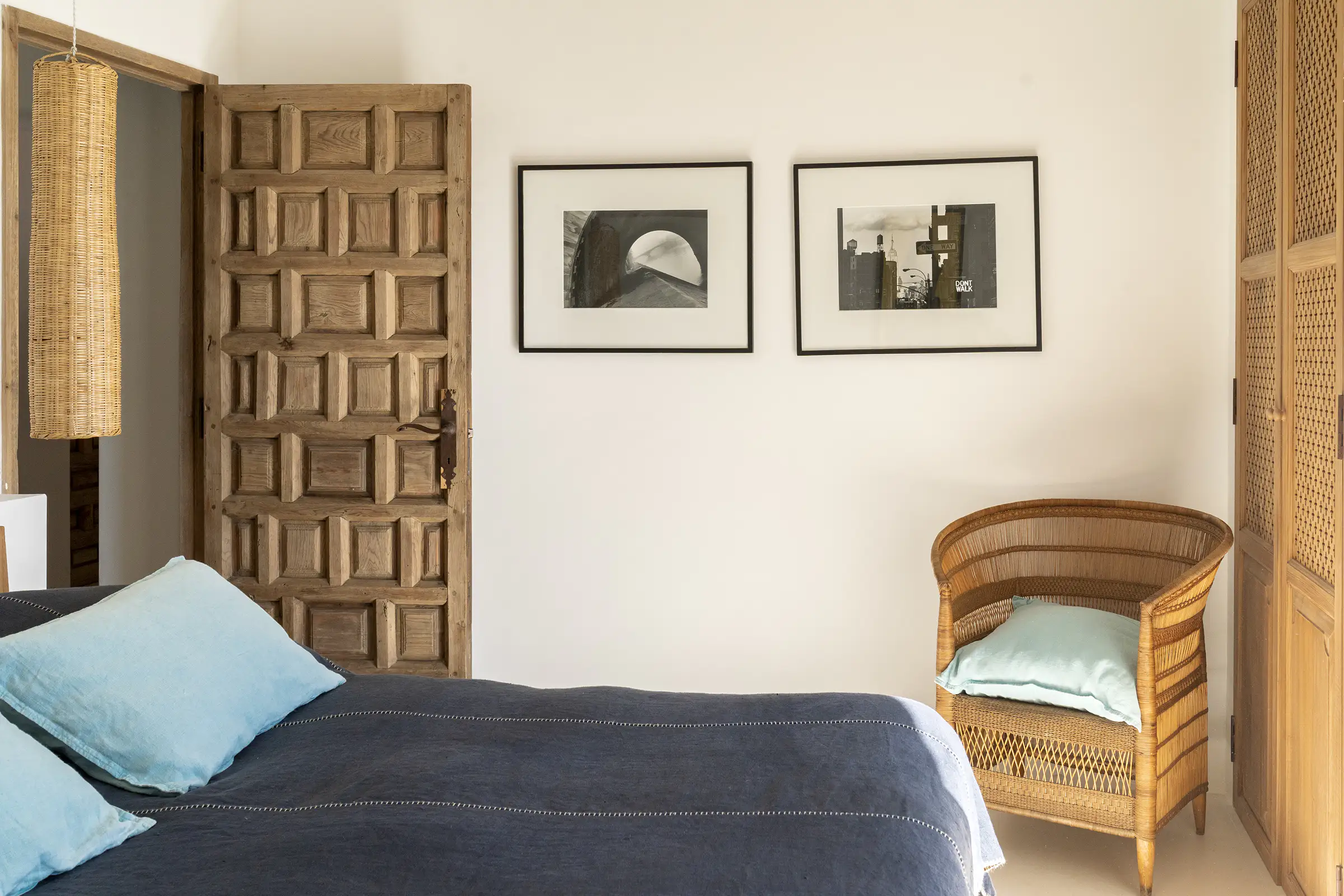 chambre rustique chic