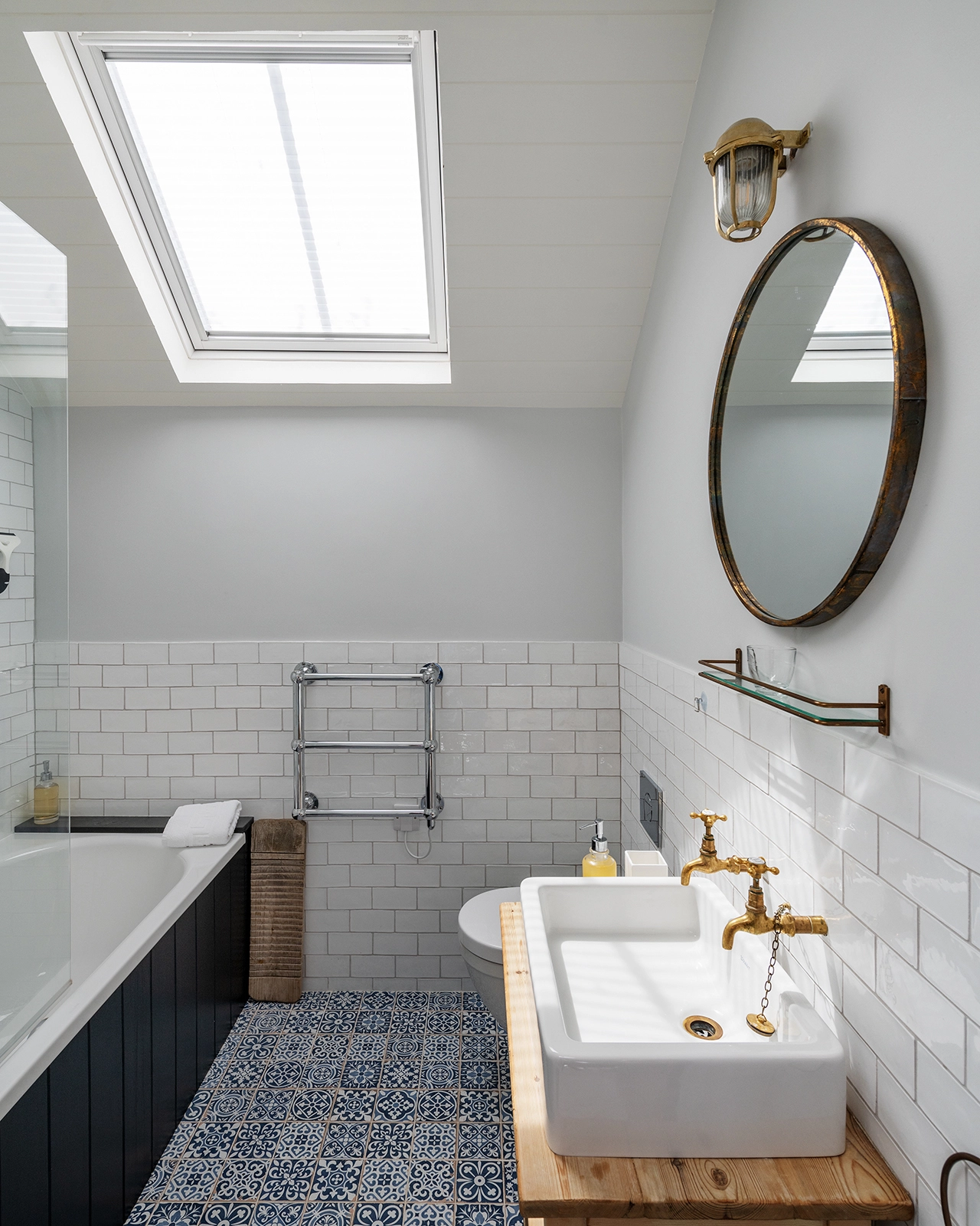 salle de bain ancienne maison de pêcheur