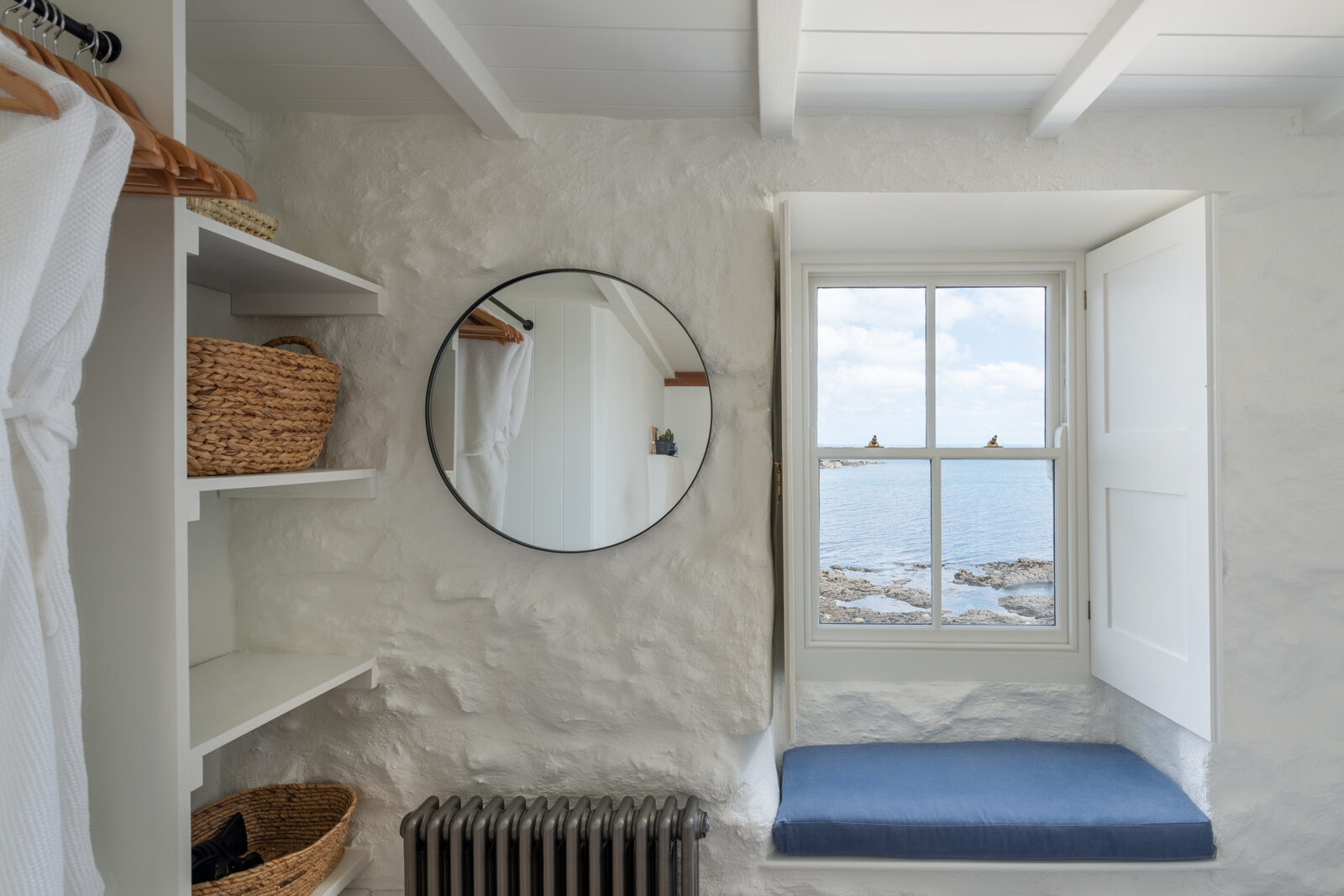 vue chambre ancienne maison de pêcheur