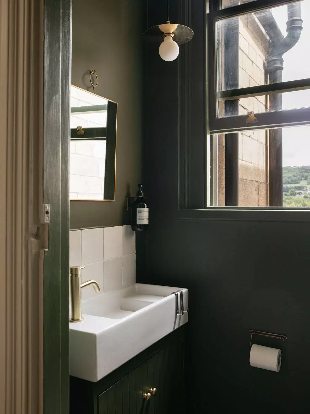 salle de bain déco vintage