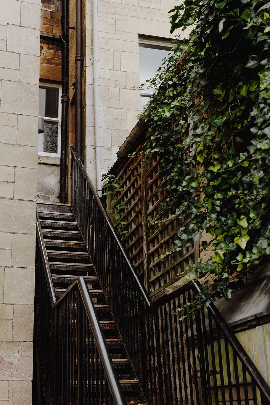 escalier metallique