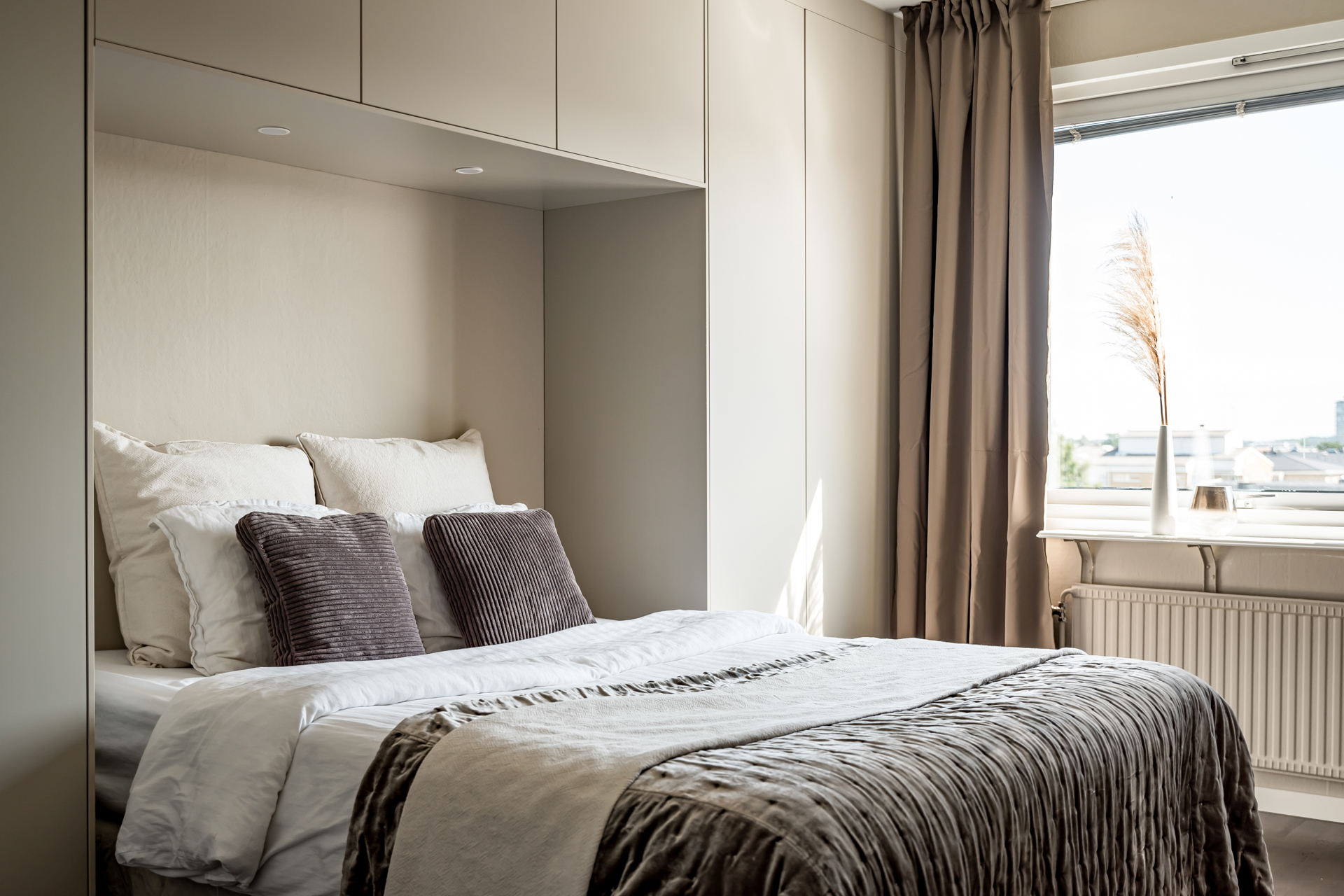 chambre avec dressing meuble pont design