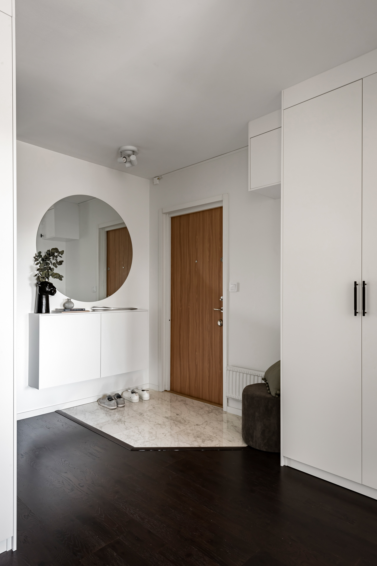 entrée appartement décoration design