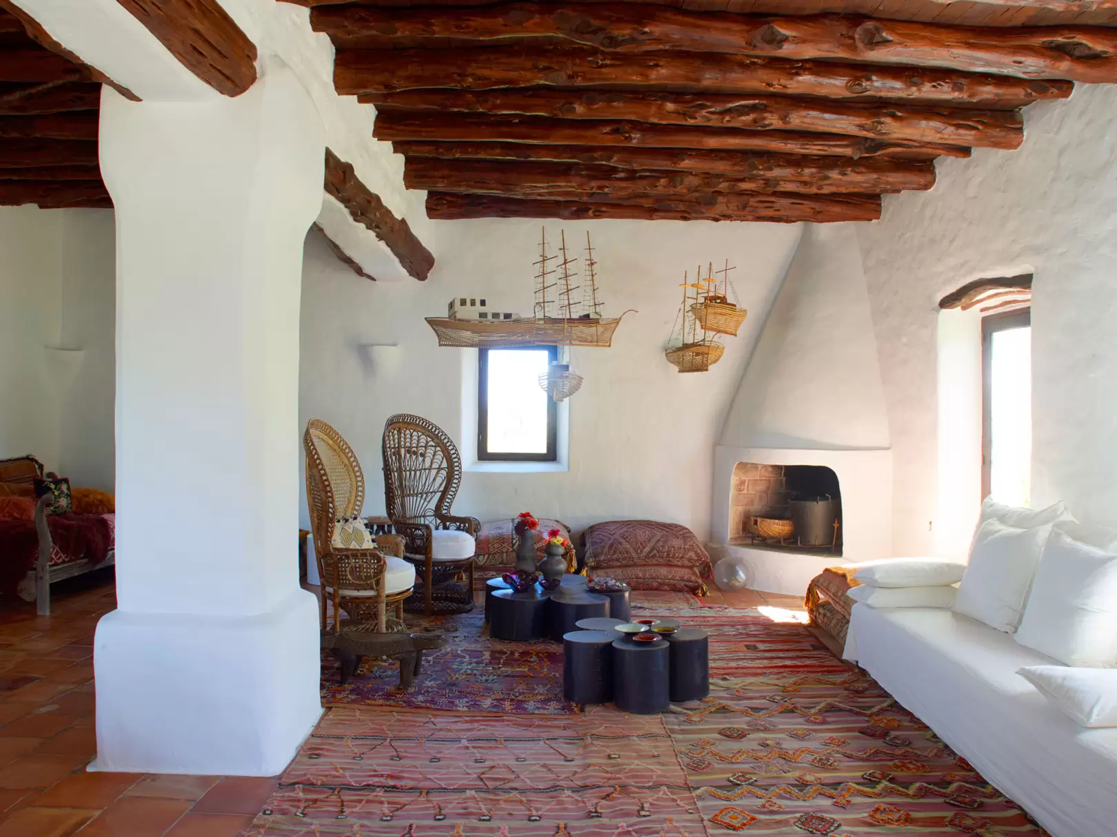 maison Ibiza décoration rustique chic