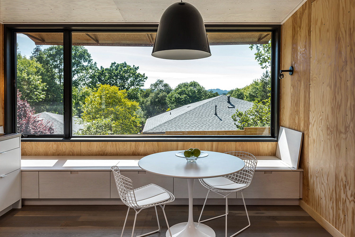 salle à manger mini maison en bois de 35m2