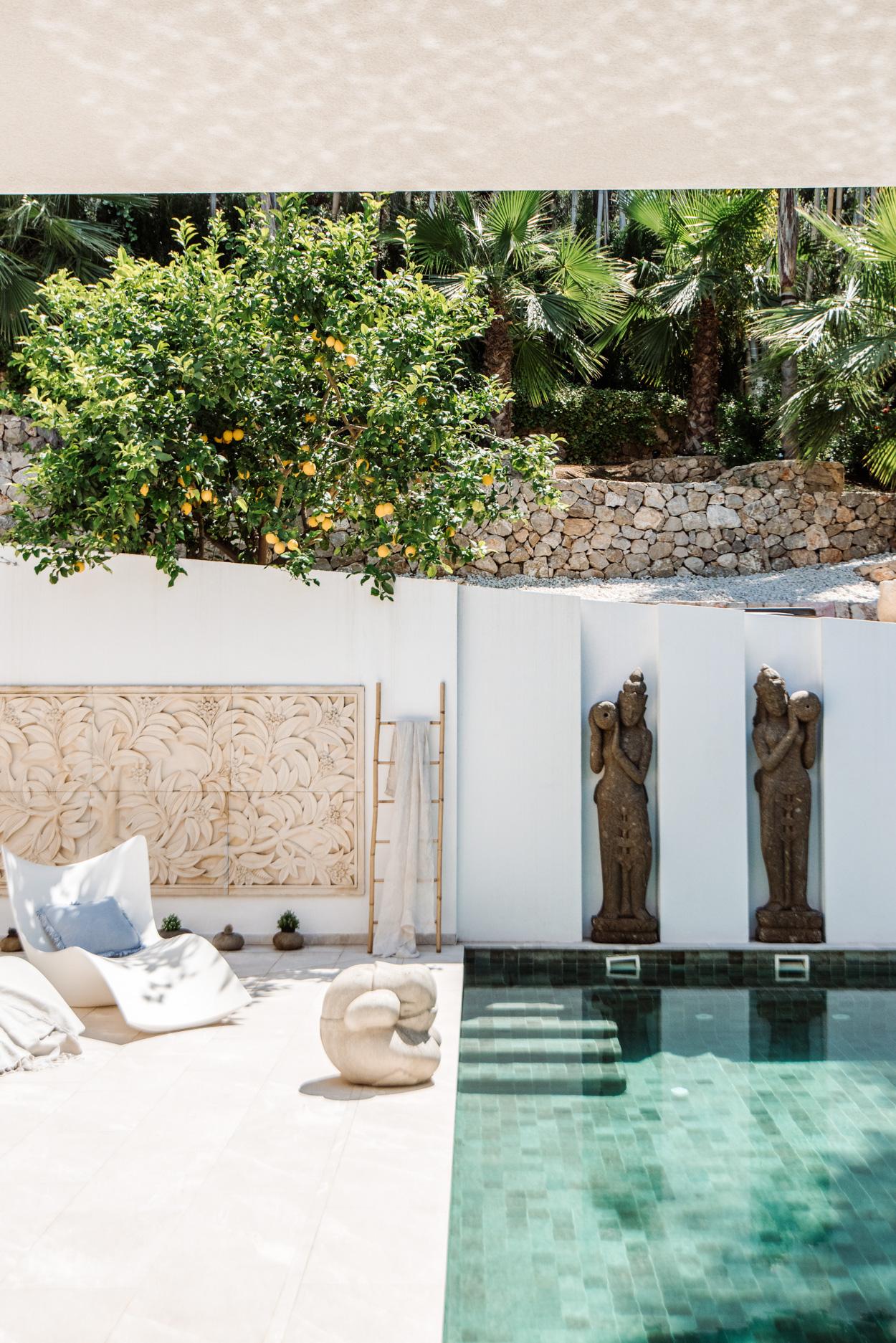 terrasse avec piscine