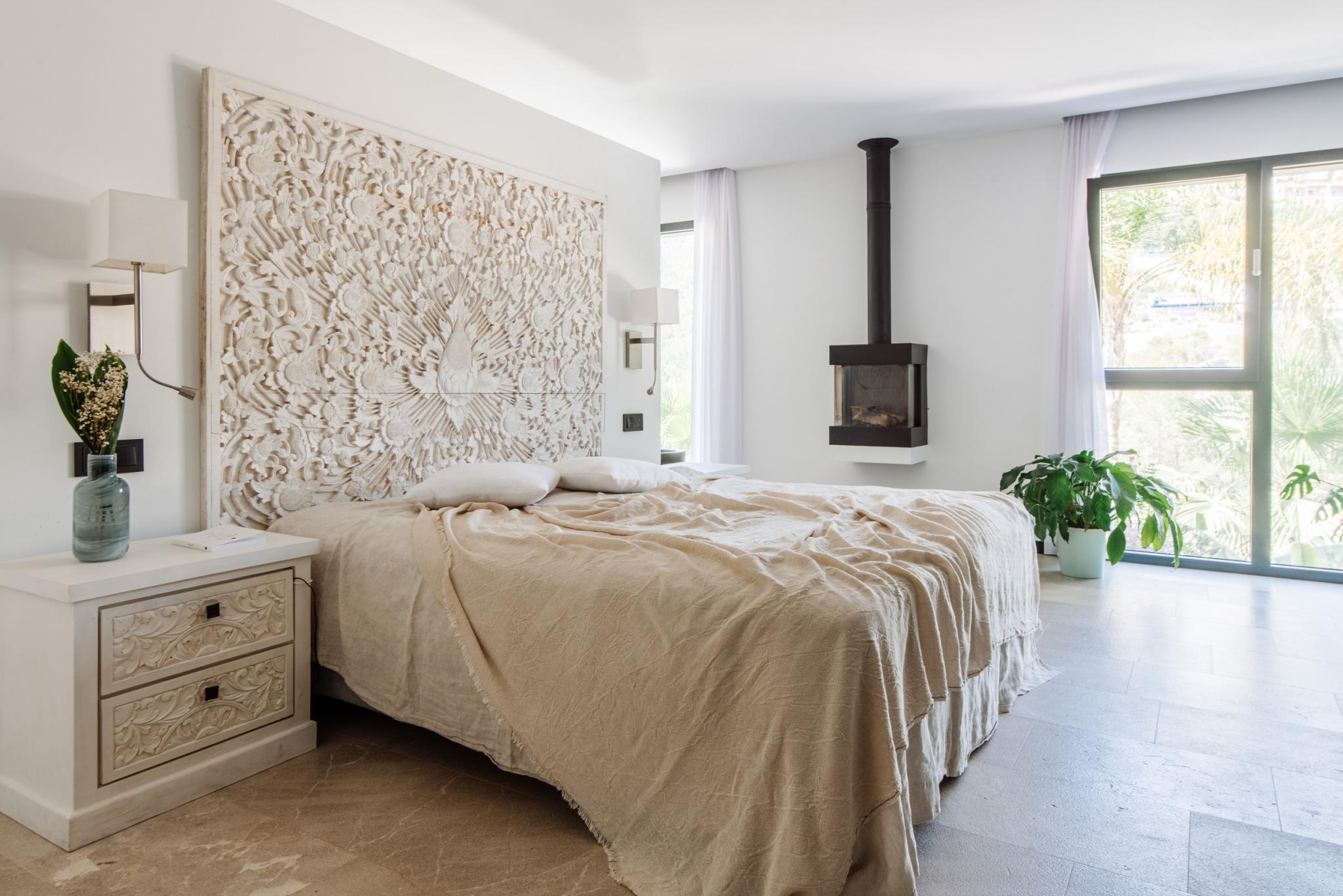 chambre maison design avec piscine