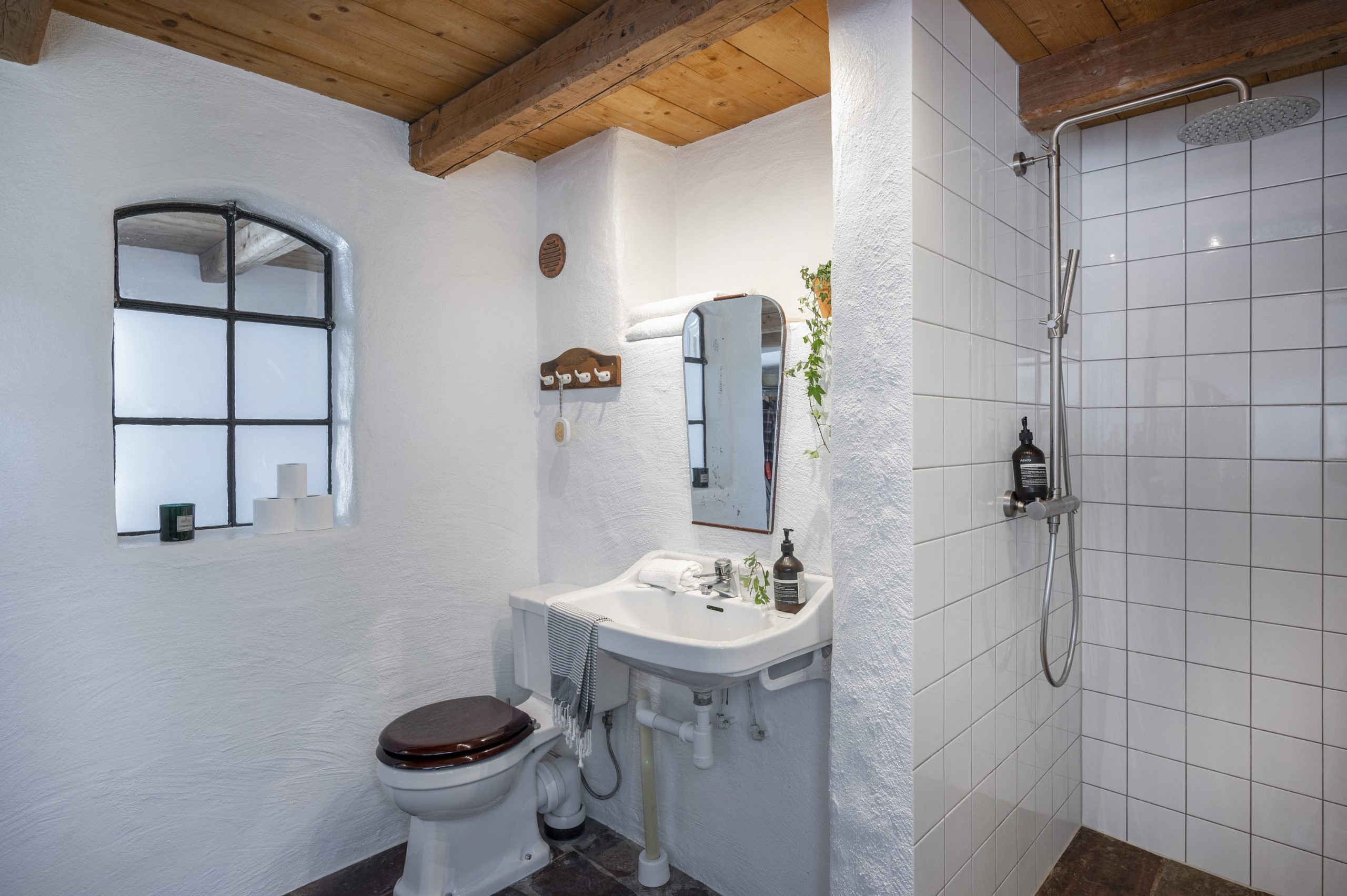 salle d salle d'eau déco rustique