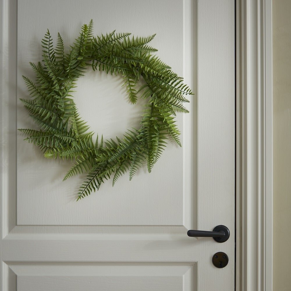 couronne de porte fougère IKEA nouvelle collection Höstkväll