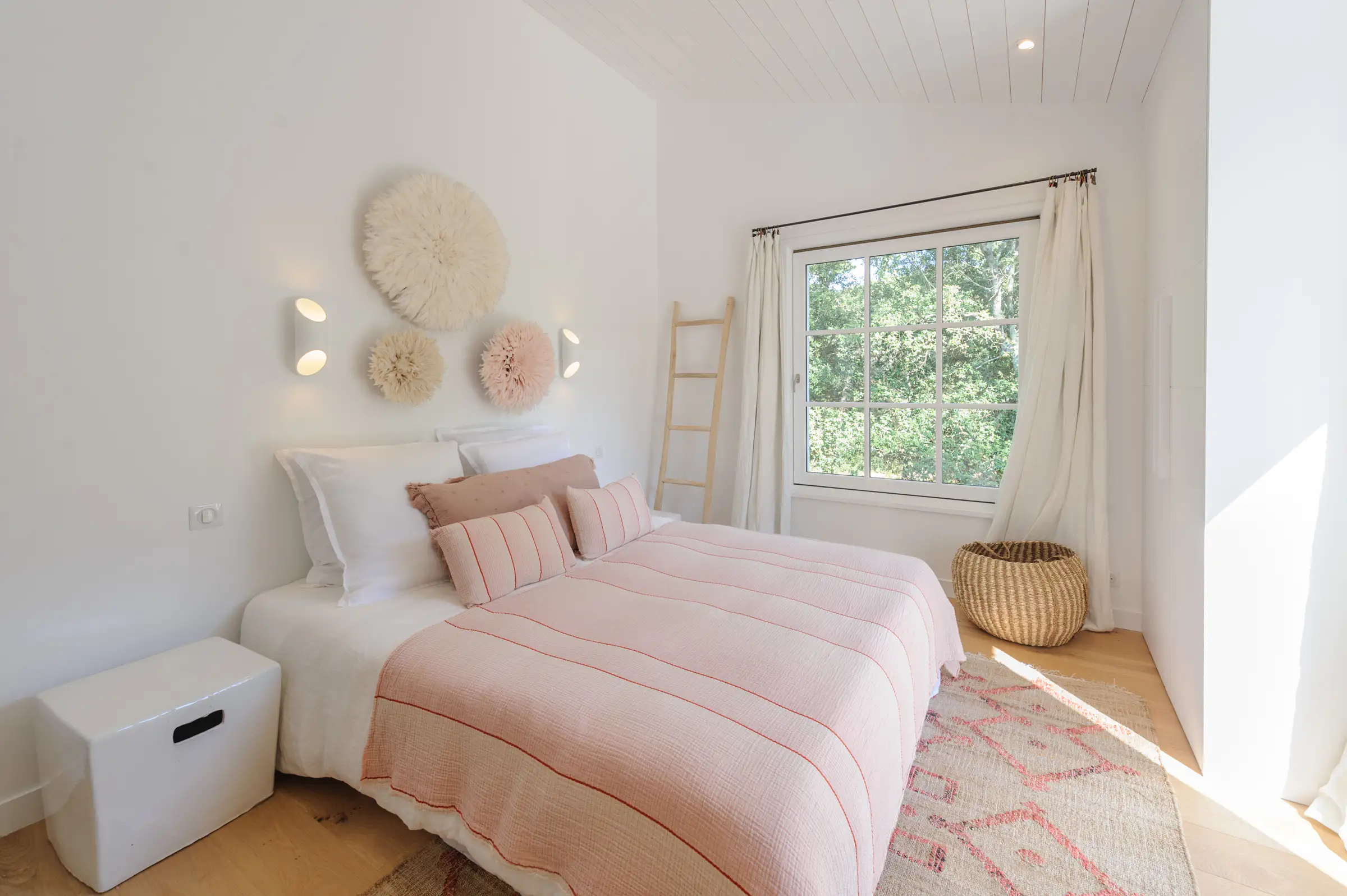 chambre rose déco design