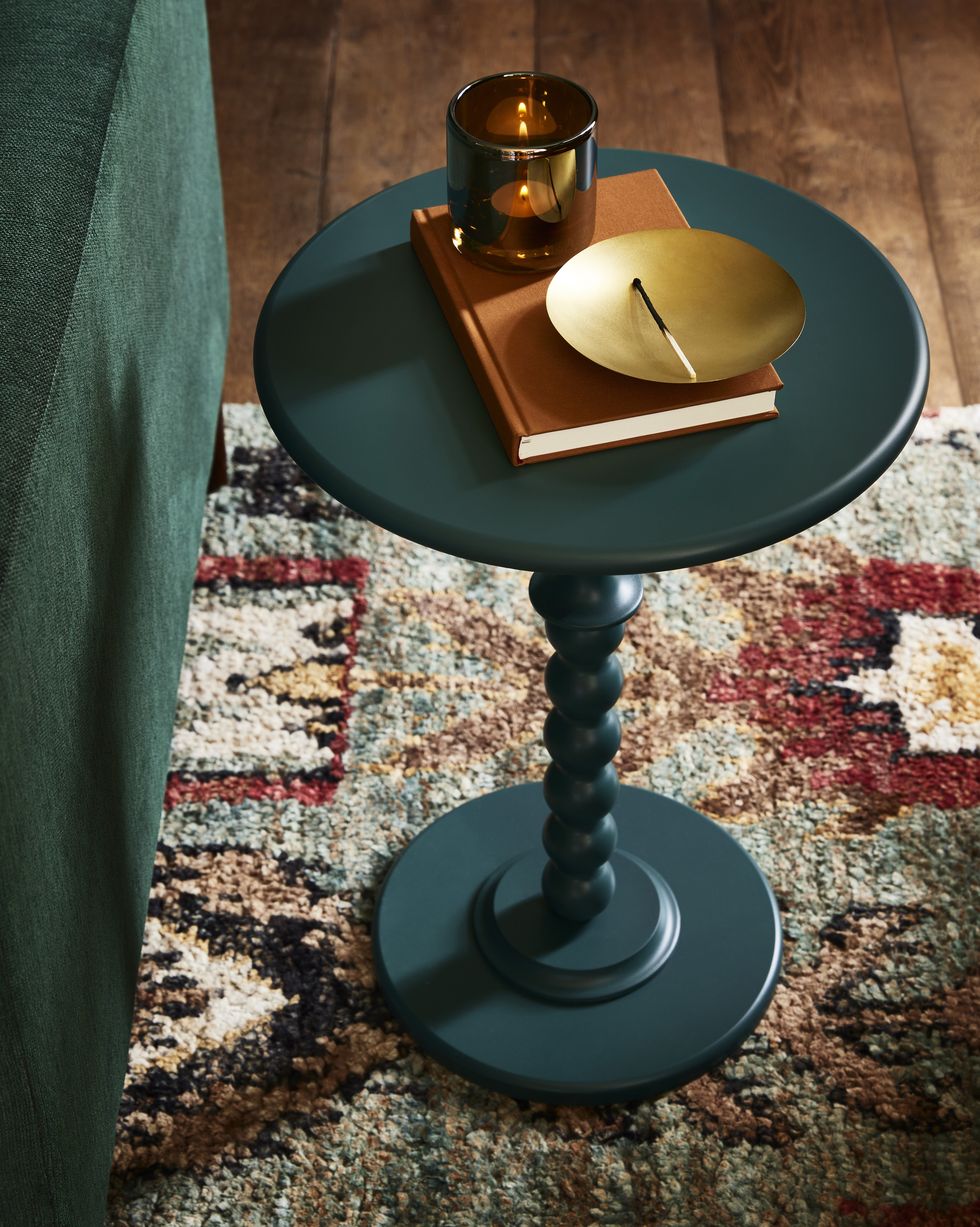 table d table d'appoint bois bleu