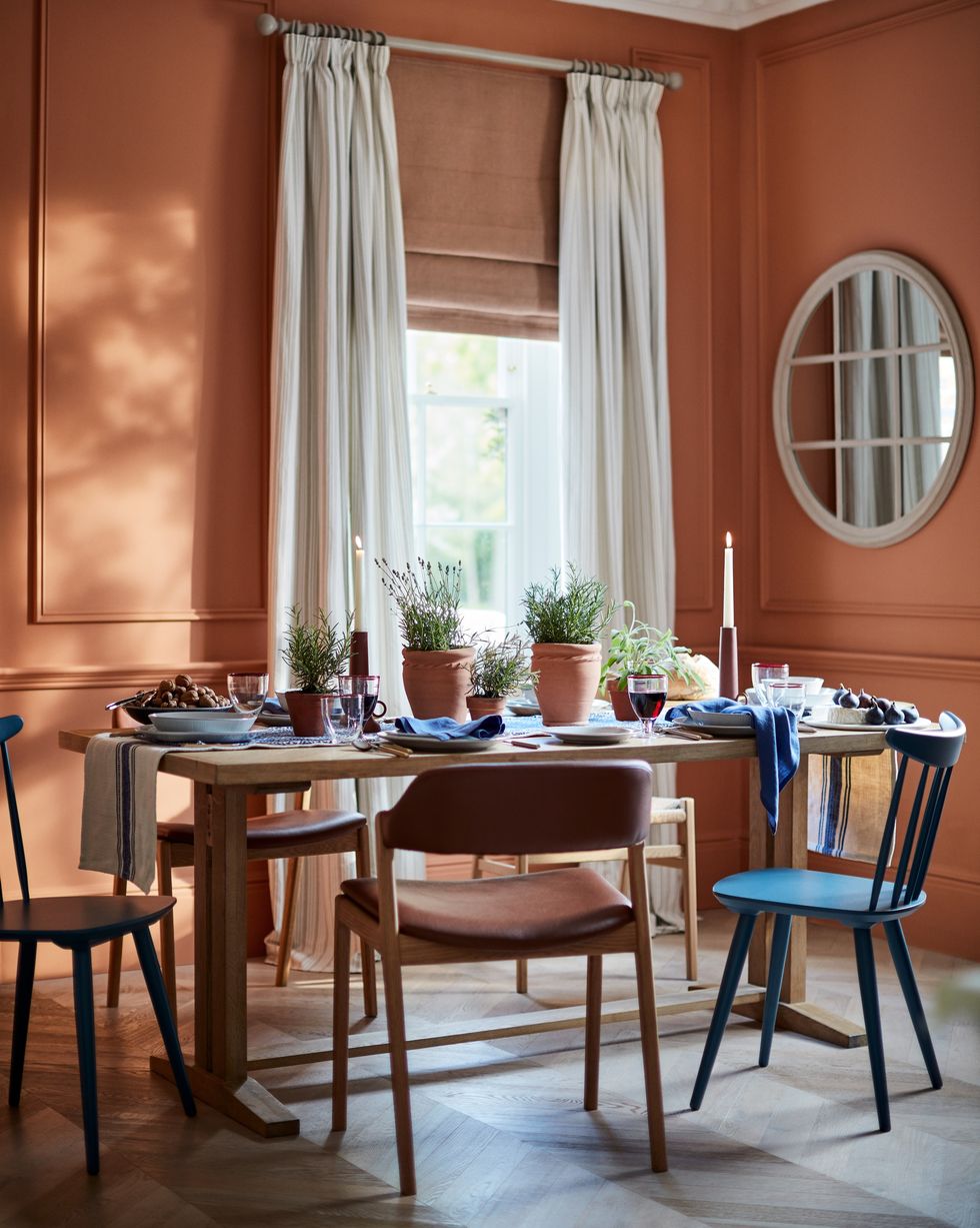 salle à manger terracotta salle à manger terracotta