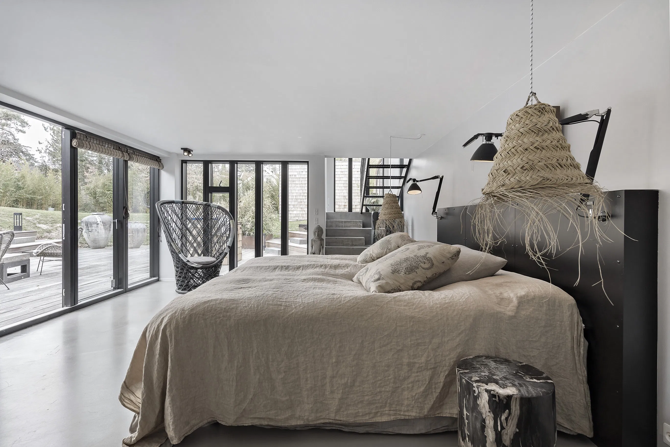 chambre couleurs neutres