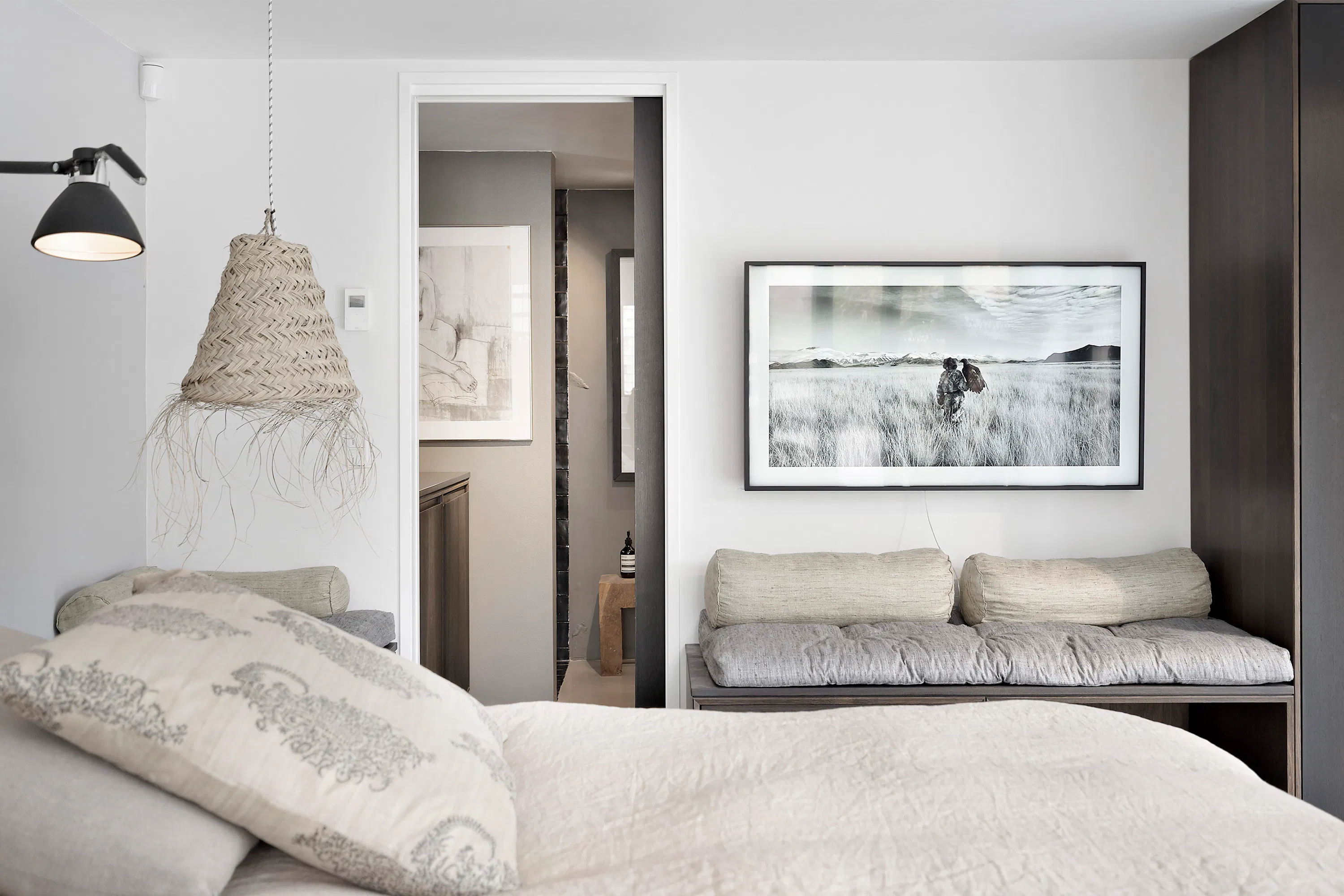chambre couleurs neutres
