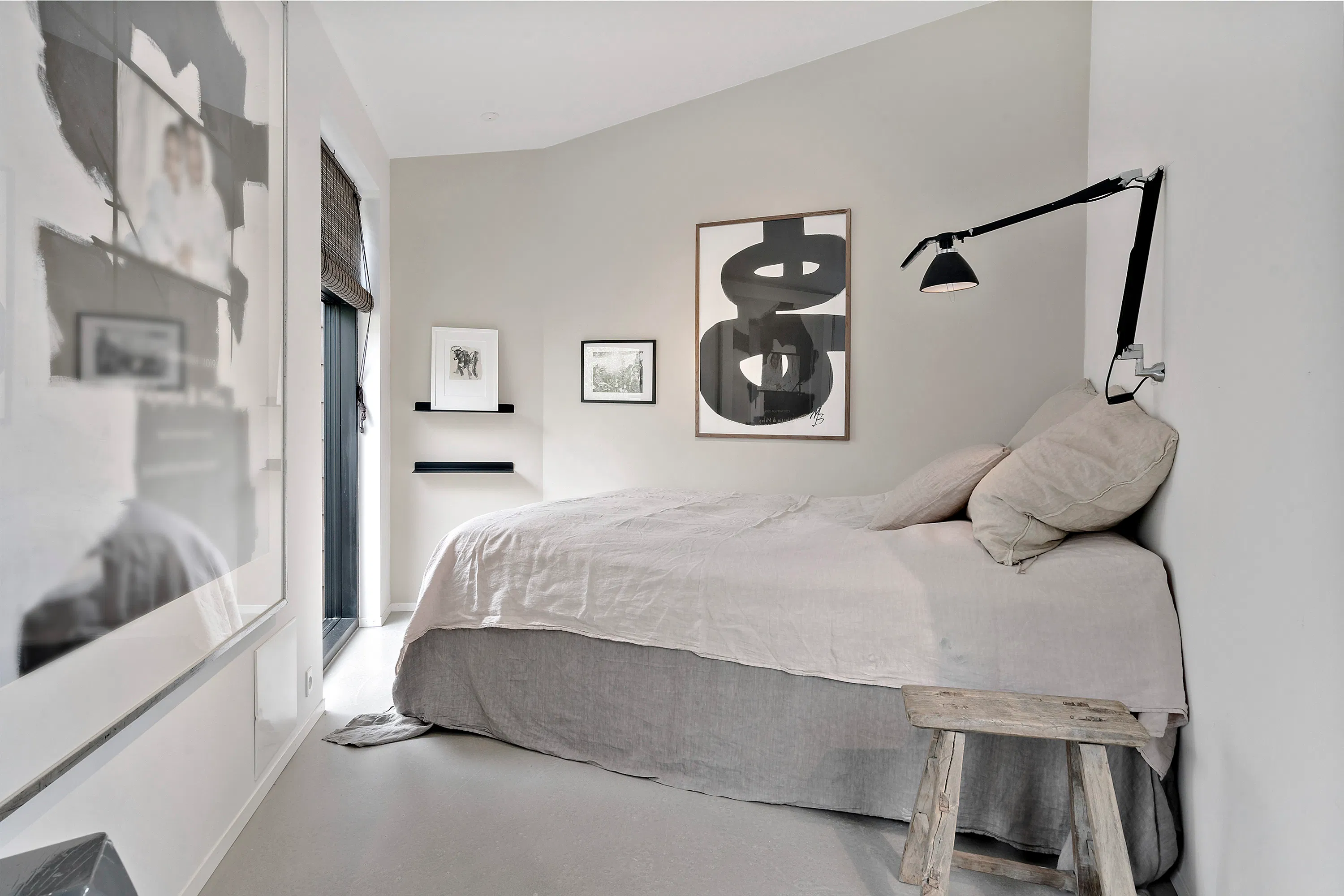 chambre couleurs neutres
