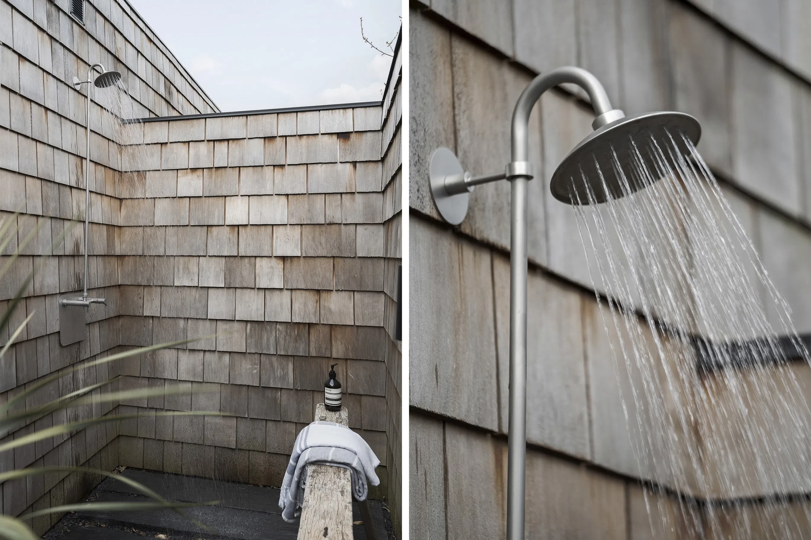 douche extérieure