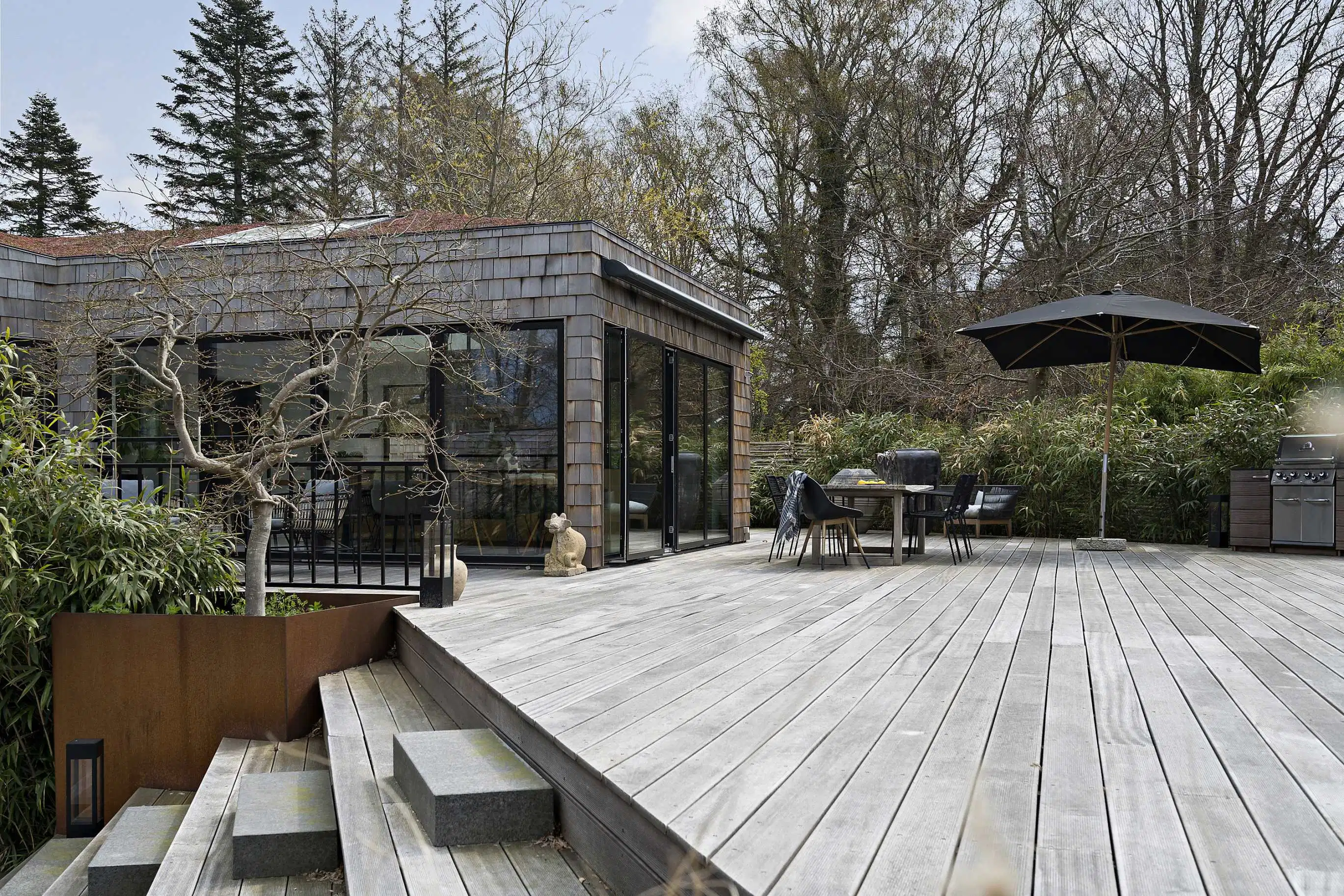 maison en bois rénovée Danemark