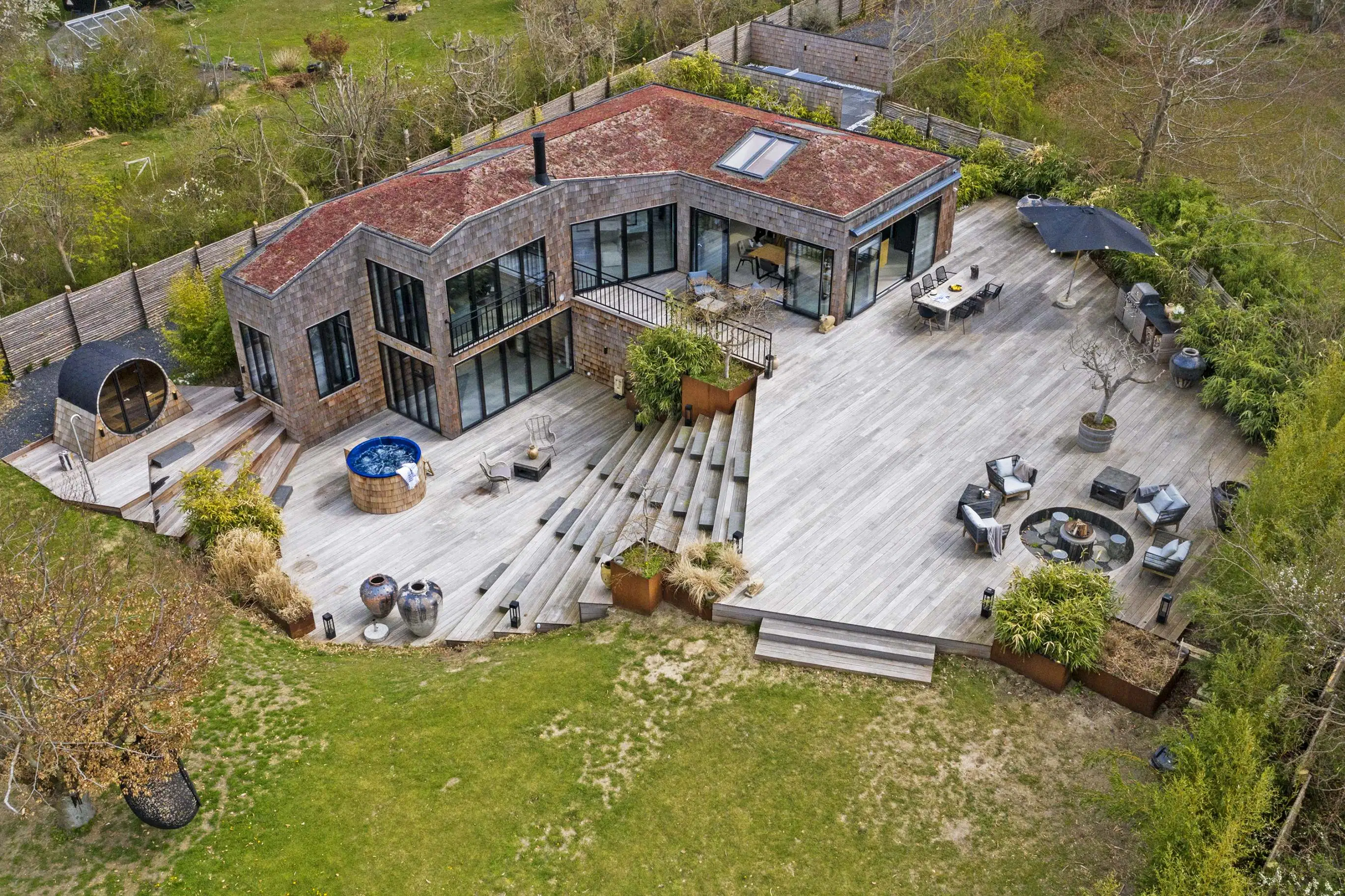 maison en bois rénovée Danemark