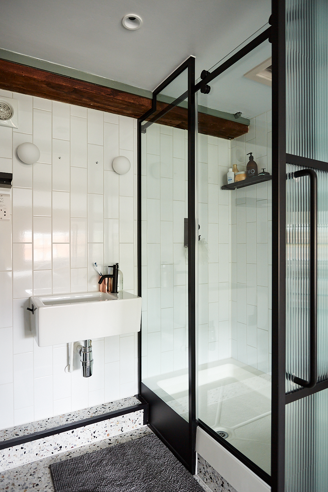 salle de bain terrazzo style industriel salle de bain terrazzo style industriel