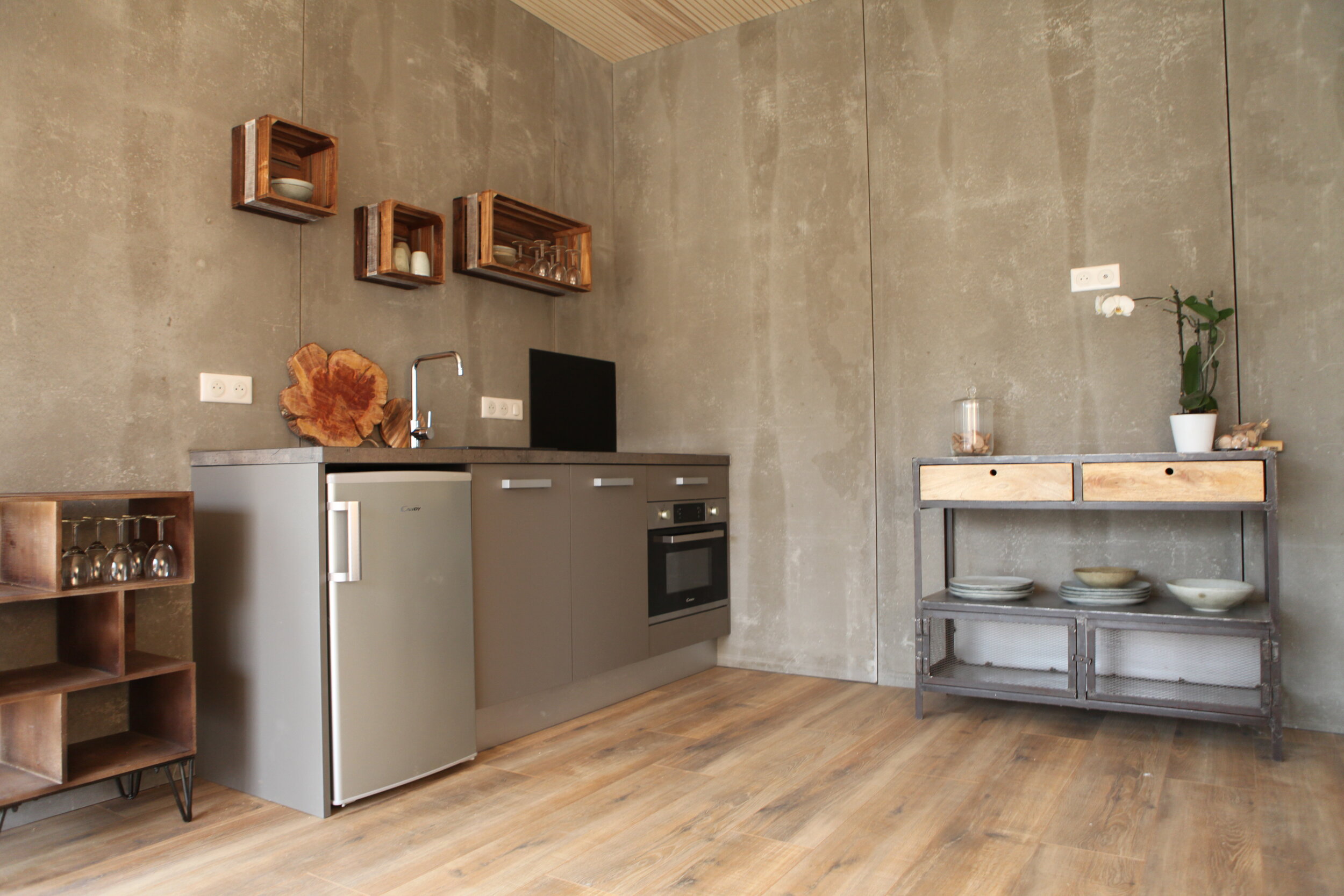 cuisine maison à l cuisine maison à l'architecture contemporaine