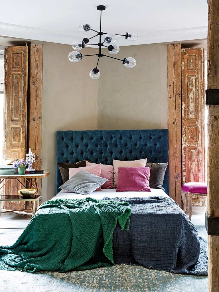 chambre avec tête de lit velours capitonné chambre avec tête de lit velours capitonné