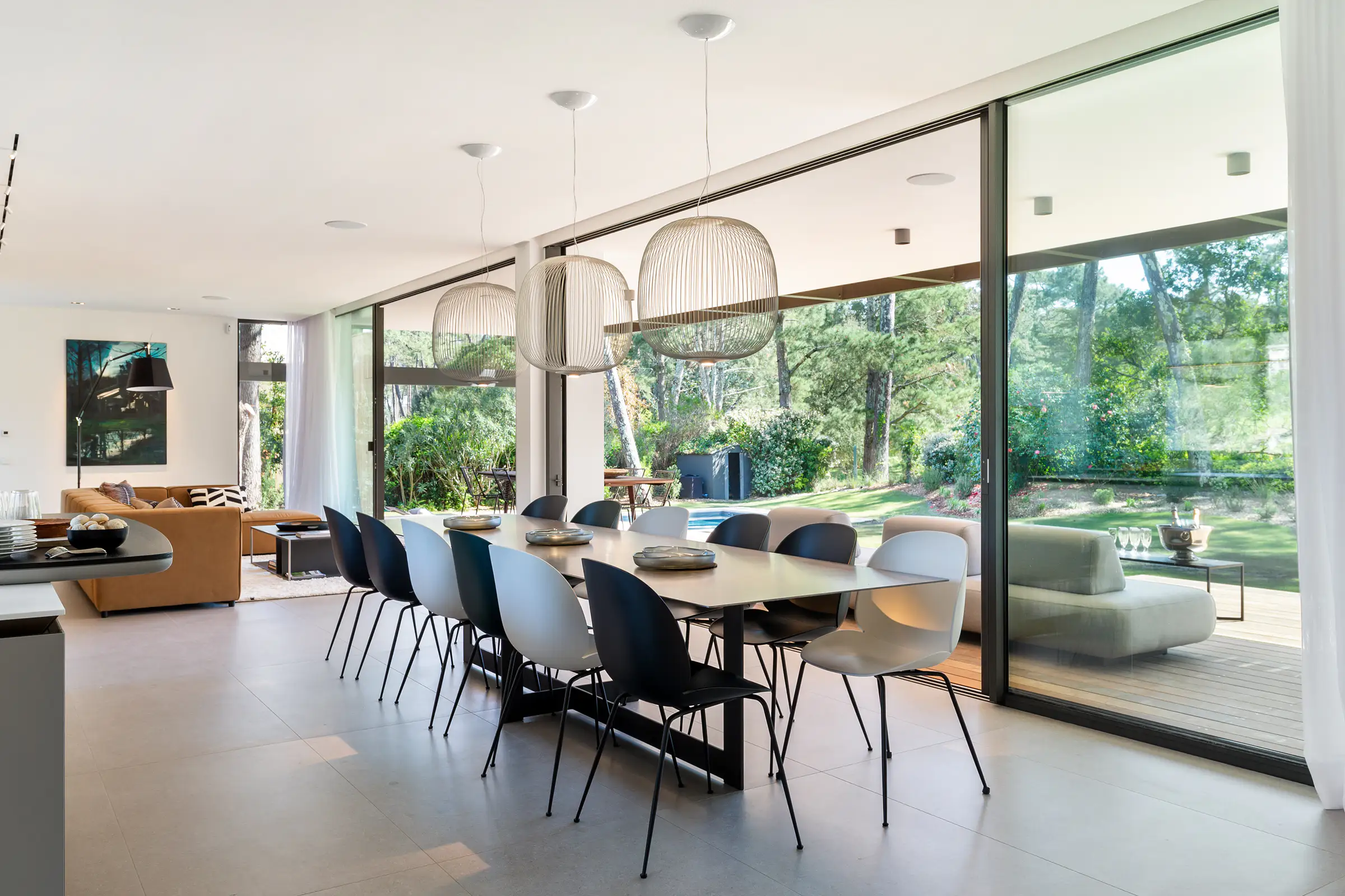 salle à manger maison contemporaine déco design