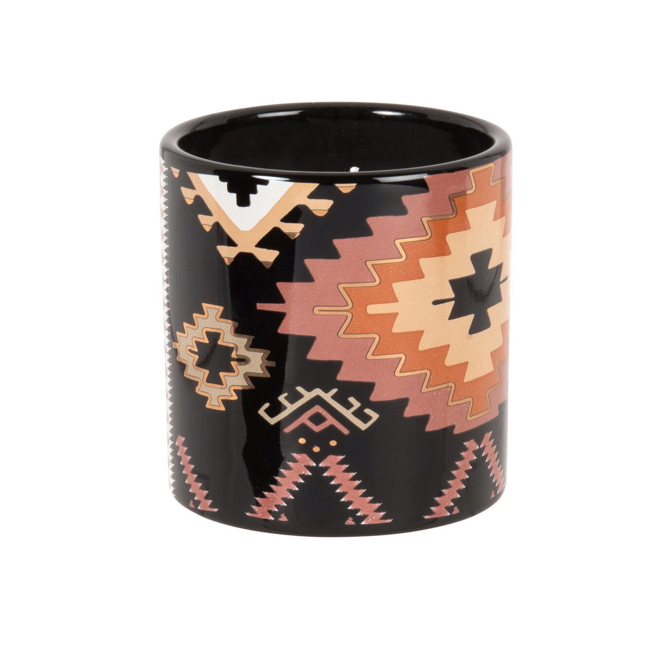 bougie motif ethnique