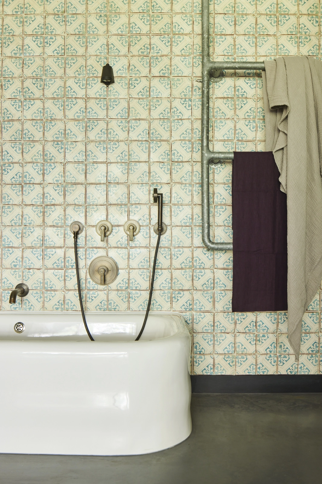 salle de bain appartement vintage Londres salle de bain appartement vintage Londres