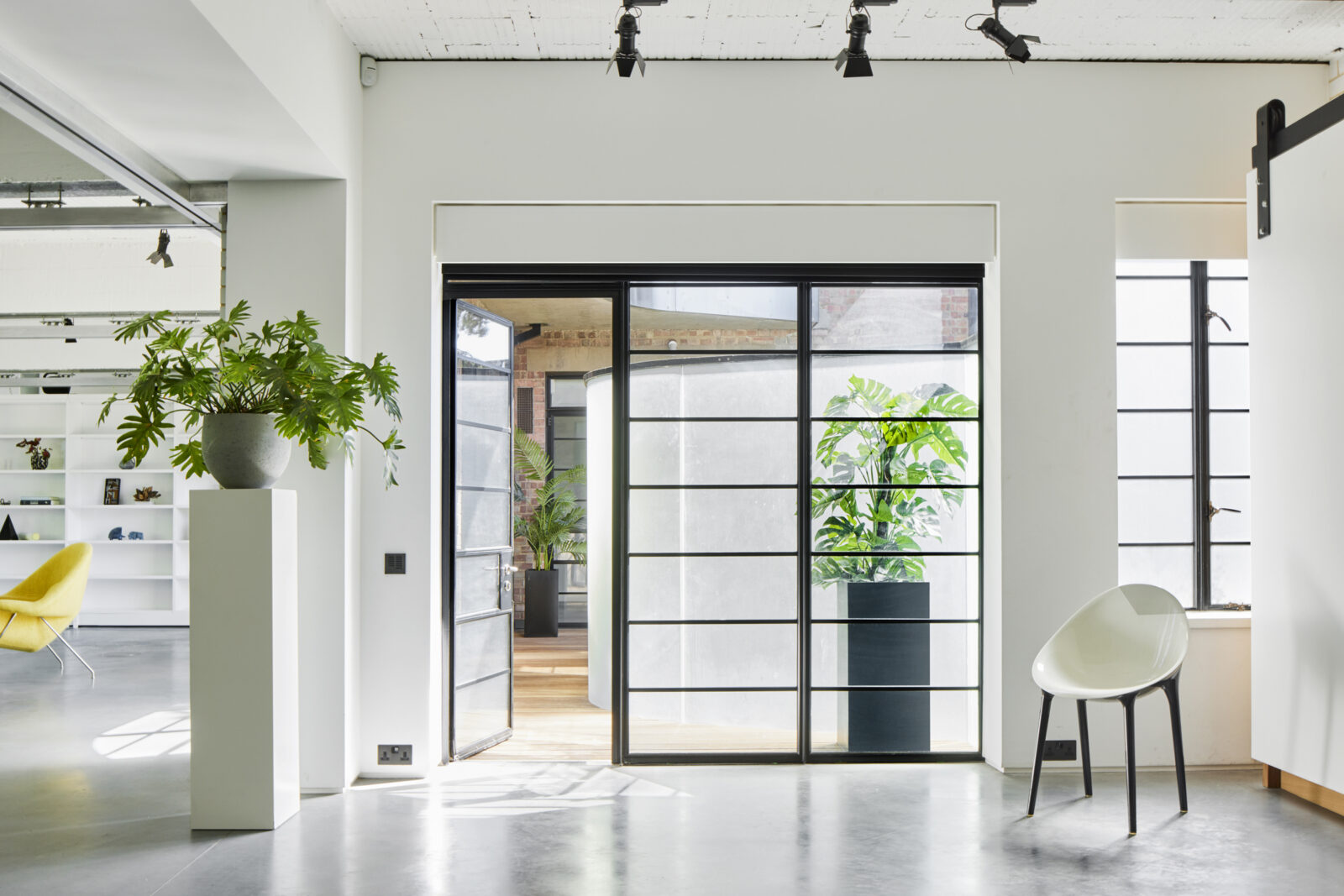 entrée portes Crittall entrée portes Crittall