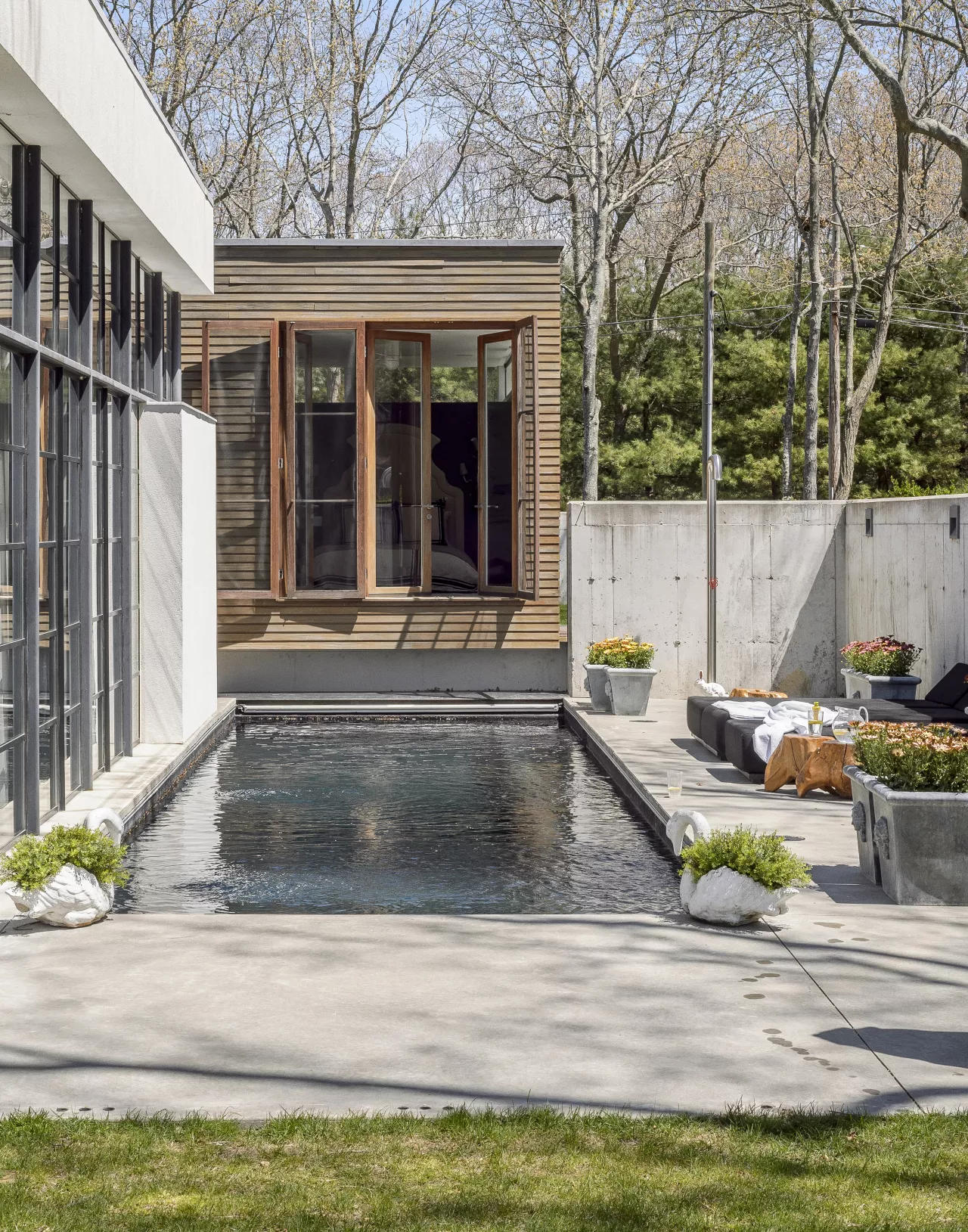 petite piscine dans jardin maison design petite piscine dans jardin maison design