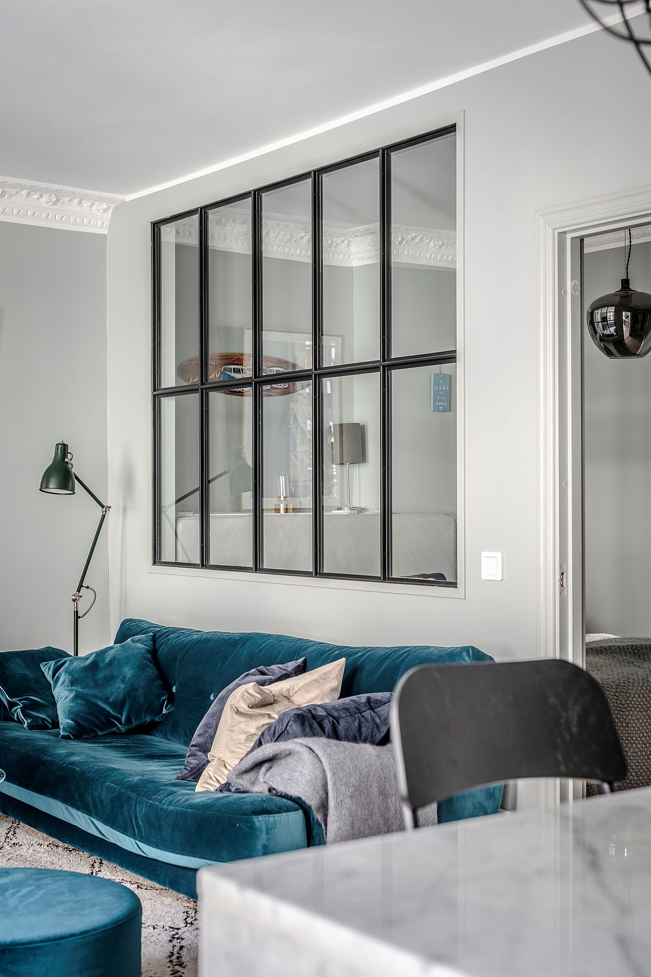 petit appartement avec chambre verrière