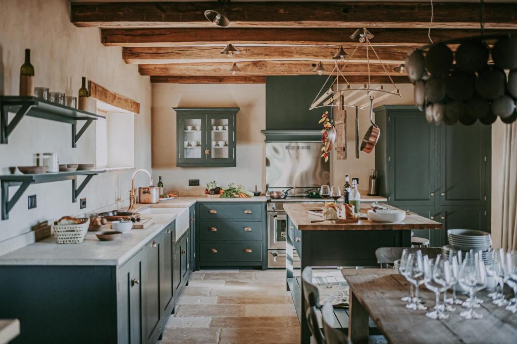 cuisine maison en pierres Stanzia Vinella
