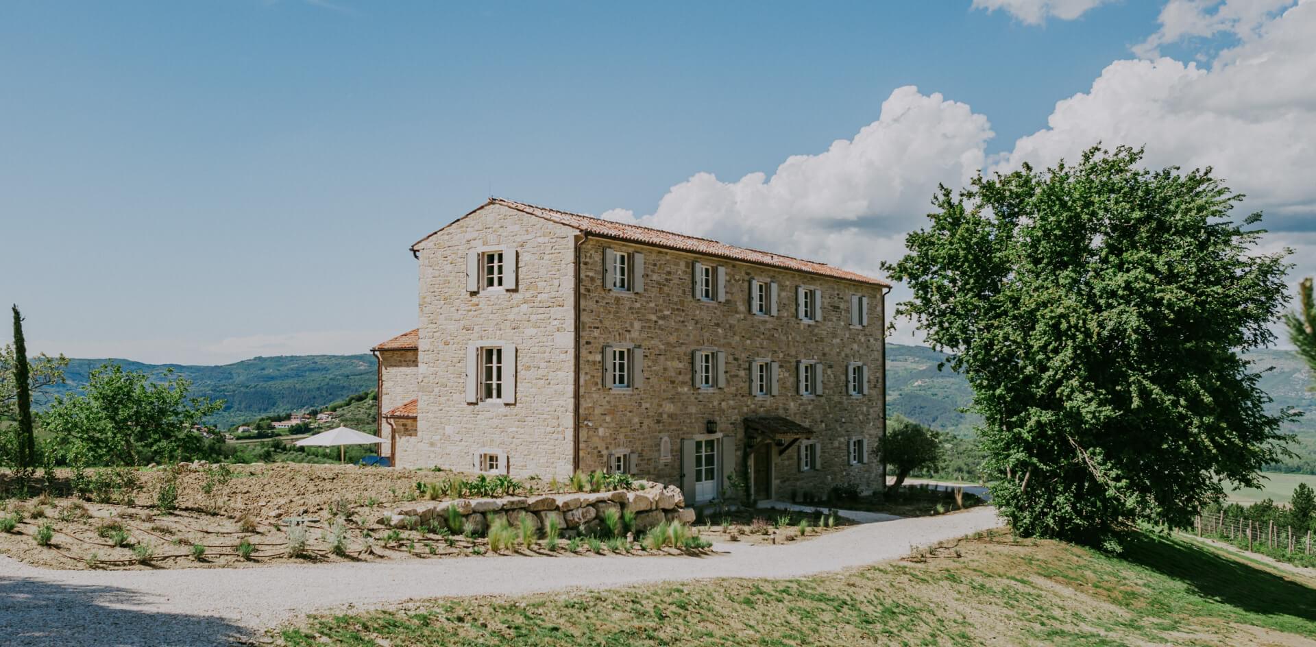 maison en pierres Croatie 